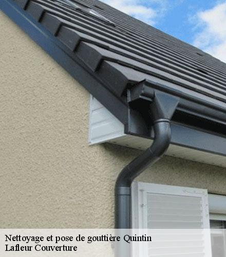 Nettoyage et pose de gouttière  quintin-22800 Lafleur Couverture