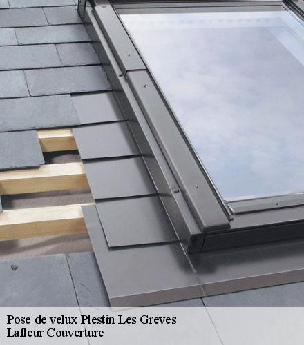 Pose de velux  plestin-les-greves-22310 Lafleur Couverture